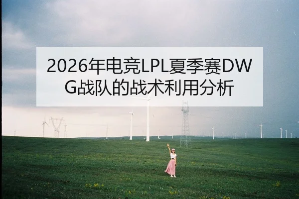2026年电竞LPL夏季赛DWG战队的战术利用分析